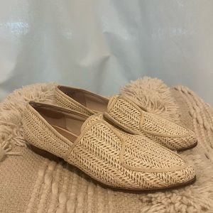 Kelsi Dagger Raffia Loafers